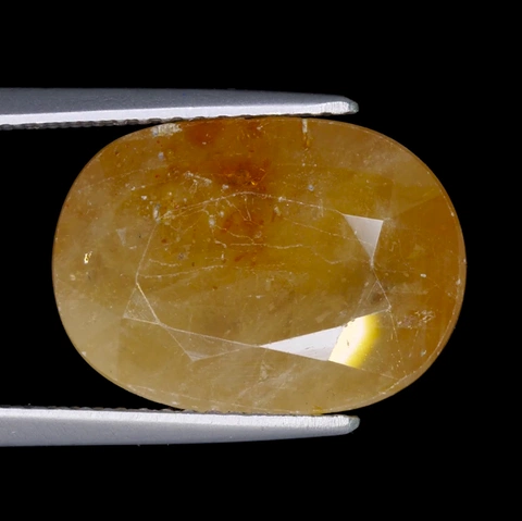 11.55Ct Yellow Sapphire : Unveiling the Mystique