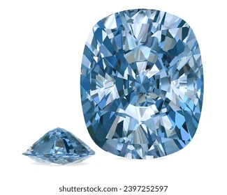 1.75 ct Blue Kashmir Sapphire Trapiche