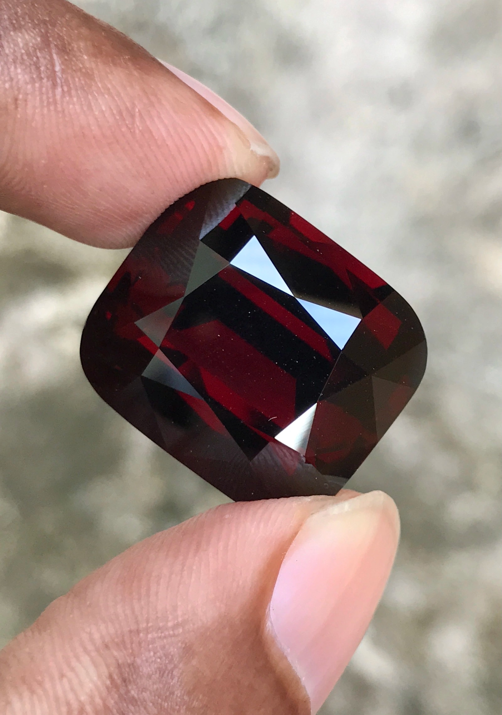 5.32 Cts Custom Cut Natural Almandite Garnet Loose Gemstone